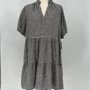 CeCe Women’s Checkered Dress Spring Forward